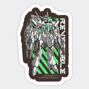 Reversible Gundam Sticker